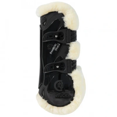 Abbildung von Kentucky Gamaschen Bamboo Elastic Vegan Sheepskin Schwarz L Agradi.deVerkauft von Agradi