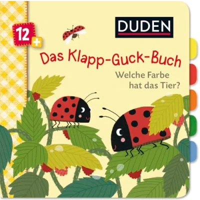 Abbildung von Duden 12+: das Klapp Guck Buch: Welche Farbe hat Tier?: Spielbuch mit großen Klappen