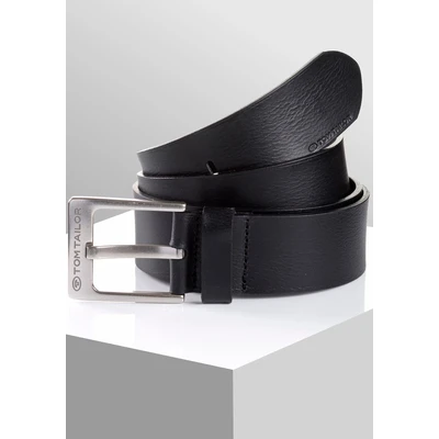 Abbildung von TOM Tailor Gürtel, Herren, Größe: 90, Black uni