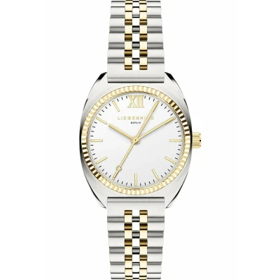 Abbildung von Liebeskind Berlin Analog Quarz Uhr goldcoloured, Damen, Größe: One Size, Gold coloured