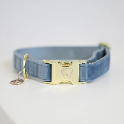 Abbildung von Kentucky Kragen Velvet Hellblau 42 68cm