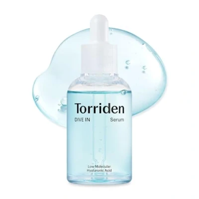 Abbildung von Torriden DIVE IN Hyaluronic Acid Serum 50ml (1.69 fl.oz.) Deep Hydration to Get Glow Skin Acid, Panthenol, Allantoin Korean Facial