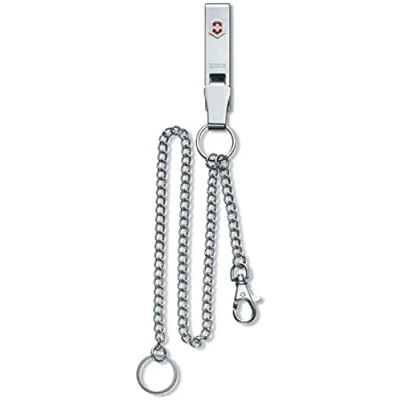 Abbildung von Victorinox, Gürtelanhänger Multiclip Metall, silber, Accessoires für Taschenmesser, Outdoor, Multifunktion