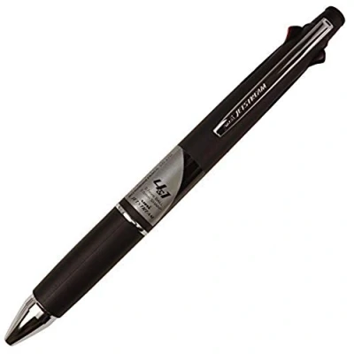 Abbildung von uni Jetstream 0,7 mm Kugelschreiber, Multi Stift und 0,5 Bleistift (MSXE510007.24) Schwarz