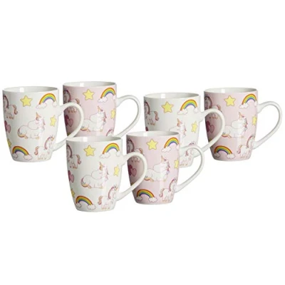 Abbildung von Ritzenhoff &amp; Breker Kaffeebecher Set Unicorn, 6 teilig, 350 ml, Porzellan