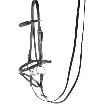 Abbildung von Harry&#039;s Horse Trense Bronze Schwarz/schw Full