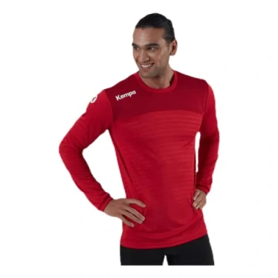 Abbildung von Kempa Unisex Kinder Emotion 2.0 langærmet skjorte Longsleeve, Rot/Chilirot, 164 EU