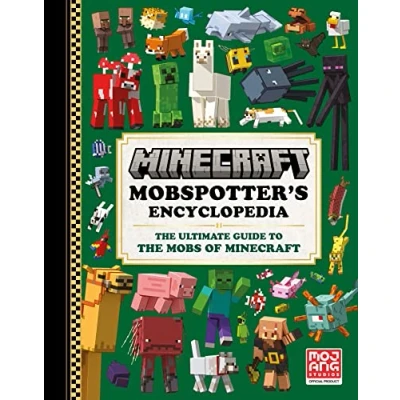 Abbildung von Minecraft Mobspotter’s Encyclopedia: the official guide to explore best selling video game of all time. Perfect for kids, teens and gaming fans online worlds, brand new 2023.