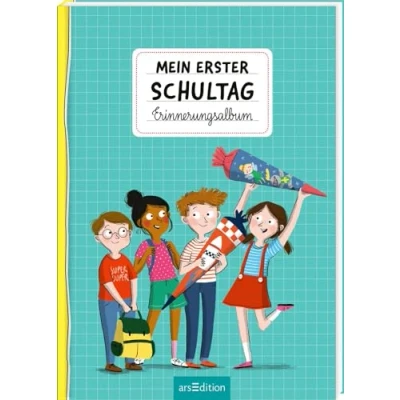 Abbildung von Mein erster Schultag: Erinnerungsalbum zum Schulanfang, zur Einschulung ab 5 Jahren