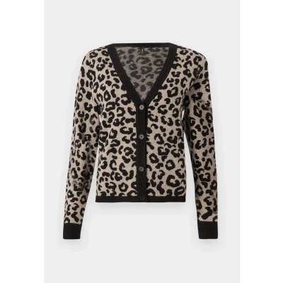 Abbildung von ONLY Onlleo V NECK Cardigan Strickjacke, Damen, Größe: XS, Black