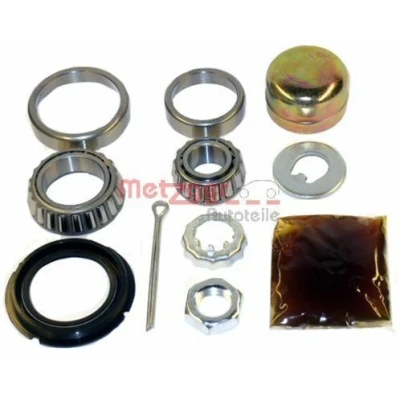Abbildung von METZGER WM 796 Radlagersatz Hinterachse links, rechts 50,3, 39,9mm VOLKSWAGEN: GOLF 2, 1, Polo III Hatchback, AUDI: 90 B3