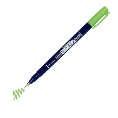 Abbildung von Tombow ws BH92 Brush Pen Fudenosuke Neongreen, Harte Spitze