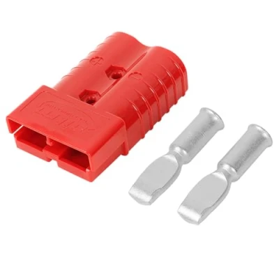 Abbildung von 350A Batterieanschluss AWG 2/0 Schnellverbindungsbatterie Modulare Leistungssteckverbinder Schnelltrennung (Rot)