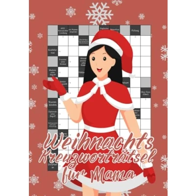Abbildung von Weihnachts Kreuzworträtsel für Mama: Das Rätselbuch eine wundervolle Weihnachtszeit clevere Mütter