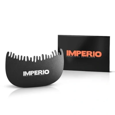 Abbildung von IMPERIO Haarlinien Optimierer für Streuhaar &amp; Schütthaar, einen natürlichen Haaransatz bei der Anwendung von Hair Fibers