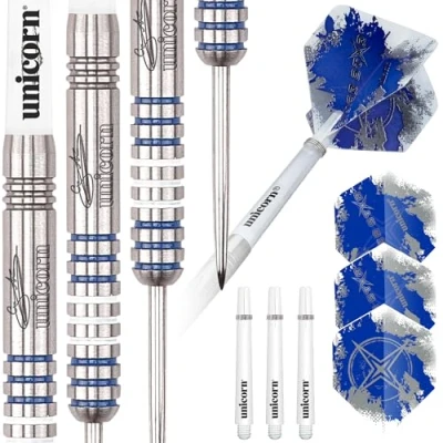 Abbildung von Unicorn Silver Star Gary Anderson Steel Dart, 80% Tungsten, 25g