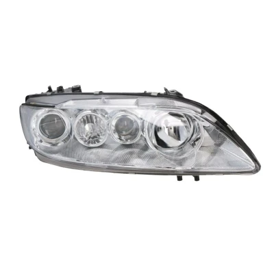 Abbildung von VAN WEZEL 2754964 Scheinwerfer rechts H1/H1/H3 glasklar mit Nebelscheinwerfer für Rechtsverkehr Stellmotor LWR P14.5s MAZDA: 6 Saloon