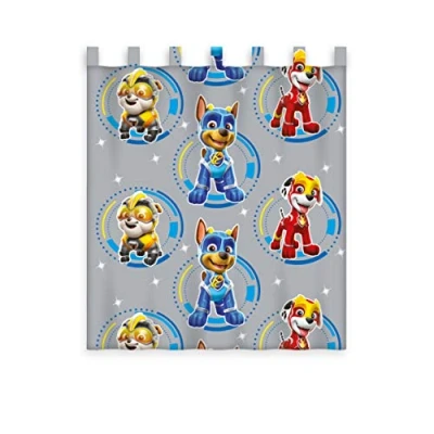 Abbildung von Herding Paw Patrol Glow in The Dark Vorhang, 140 x 160 cm, Polyester, Leuchtet im Dunkeln