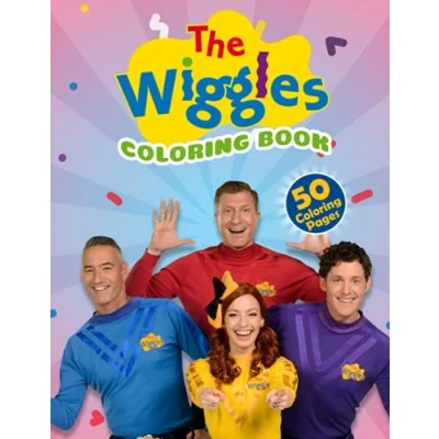 Abbildung von The Wiggles Coloring Book: Jumbo Book For All Ages With Pictures . A Great Way To Relax And Relieve Stress