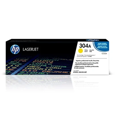 Abbildung von HP 304A (CC532A) Gelb Original Toner für Color LaserJet CP2025, CM2320