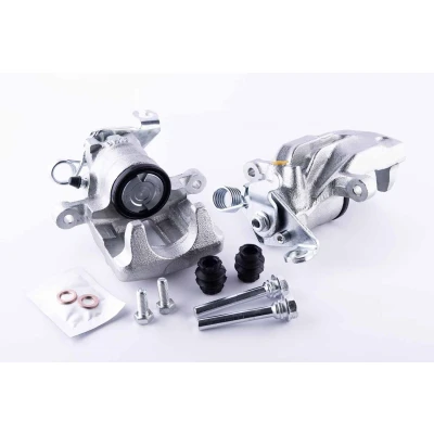 Abbildung von HELLA 8AN 355 783 761 Bremssattel Grauguss ohne Halter VOLVO: V40 Estate, MITSUBISHI: Space Star, Carisma Hatchback, Saloon
