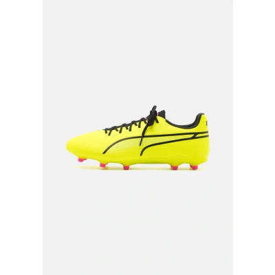 Abbildung von Puma KING PRO Fußballschuh Nocken, Größe: 45, Electric lime/black/poison pink Schuhe