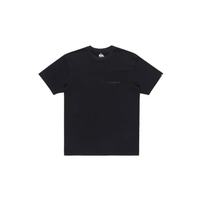 Abbildung von Quiksilver SALT Water Tshirt basic, Herren, Größe: Small, Black