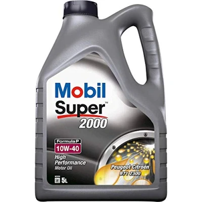 Abbildung von Mobil Super 2000 Formula P 10W 40 5l Motoröl 151095 VOLKSWAGEN: Golf 4, 5, Polo IV Hatchback, AUDI: A6 C6 Avant, A3 Sportback, A4 B7 Avant