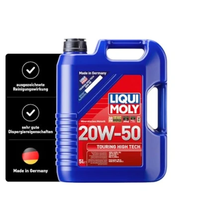 Abbildung von LIQUI MOLY Touring High Tech 20W 50 5 L mineralisches Motoröl Art. Nr.: 1255