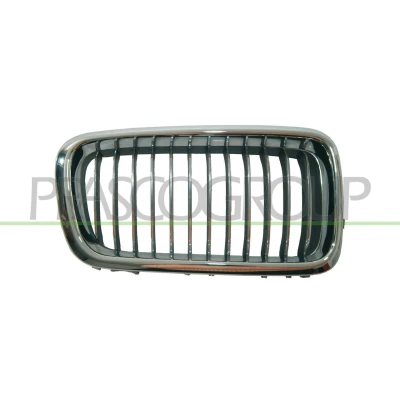 Abbildung von BLIC 6502 07 0075996PP Kühlergrill vorne rechts chrom, schwarz BMW: 7