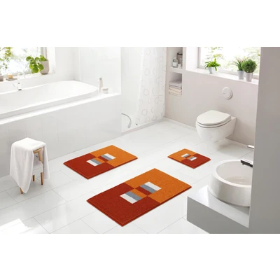 Abbildung von Linea Due CAPRICIO Badteppich 60x90cm orange