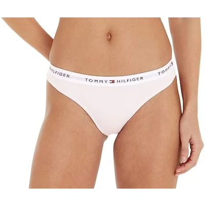 Abbildung von Tommy Hilfiger Damen Slip Unterwäsche, Rosa (Light Pink), M
