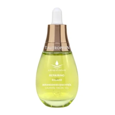 Abbildung von TAUTROPFEN Naturkosmetik, Repairing Gesichtsöl, Beruhigendes Gesichtsöl für alle Hauttypen mit Baobab, 35 ml