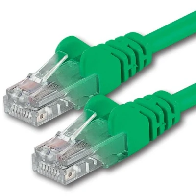 Abbildung von 1aTTack.de 20m grün 1 Stück CAT.6 CAT6 Ethernet Lan Netzwerk Kabel 1000 Mbit/s Patchkabel