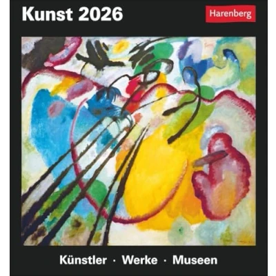 Abbildung von Kunst Tagesabreißkalender 2026 Kulturkalender Künstler, Werke, Museen: Kunstvoller Tageskalender zum Abreißen. Kultur Kalender mit hochkarätigen Kunstwerken aus Galerien und Museen aller Welt