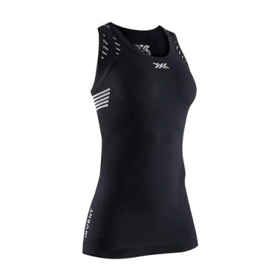 Abbildung von X Bionic Damen Invent Singlet T Shirt, Opal Black/Arctic White, S