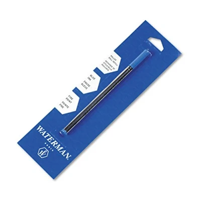 Abbildung von Waterman® Tintenrollermine, feine Spitze, 0,5 mm, blau
