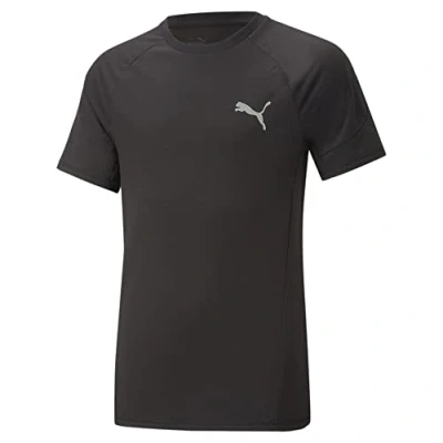 Abbildung von Puma Unisex Evostripe Tee B T Shirt, Schwarz, 164 EU