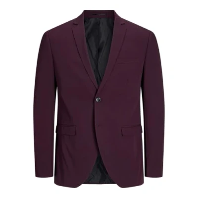 Abbildung von JACK &amp; JONES Herren Jprcosta Blazer Anzugjacke, Winetasting/Fit:super Slim Fit, 52 EU