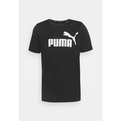 Abbildung von Puma LOGO TEE Tshirt print, Herren, Größe: Small, Black