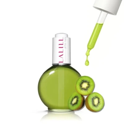 Abbildung von LALILL Nail Cuticle Oil 75ml Vegane Kiwi Nagelpflegeöl Nagelöl Pflege für Nägel Nagelhaut SPA Maniküre Naildesign Hände Vegan Mit Pipette