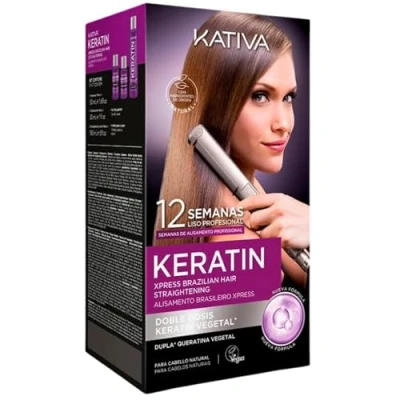 Abbildung von Kativa Keratin Brasilianisches Bügelset Express