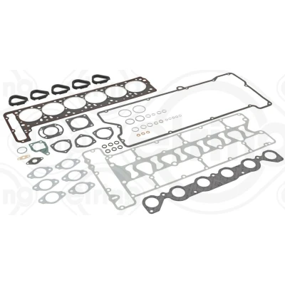 Abbildung von ELRING 831.018 Dichtungssatz, Zylinderkopf ohne Ventilschaftabdichtung, mit Ventildeckeldichtung MERCEDES BENZ: SL Coupe, W123 Estate
