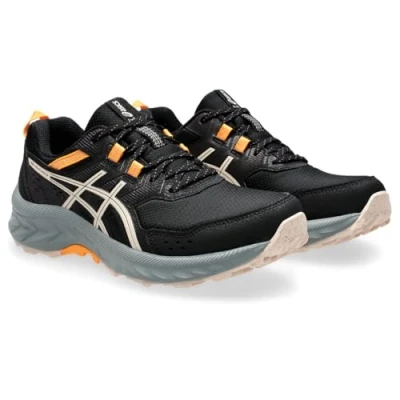 Abbildung von Asics Gelventure 9 Laufschuh Trail, Damen, Größe: 37, Black/pearl pink Schuhe