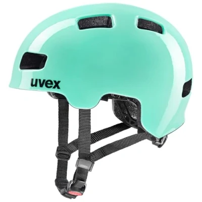 Abbildung von uvex hlmt 4 Leichter Fahrradhelm für Kinder individuelle Größenanpassung waschbare Innenausstattung Palm 51 55 cm