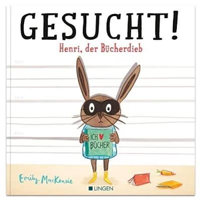 Abbildung von Gesucht! Henri, der Bücherdieb: Kinderbuch zum Vorlesen für Kinder ab 3 Jahren