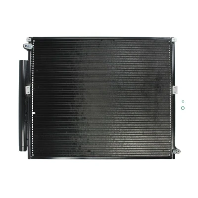 Abbildung von NRF EASY FIT 350050 Klimakondensator mit Trockner, Dichtring 15,5 10,1 Aluminium 556 TOYOTA: Land Cruiser Prado 120