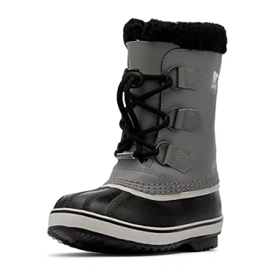 Abbildung von Sorel KIDS YOOT PAC TP WATERPROOF Schneestiefel für Unisex Kinder, Grau (Quarry x Black) Youth, 38 EU