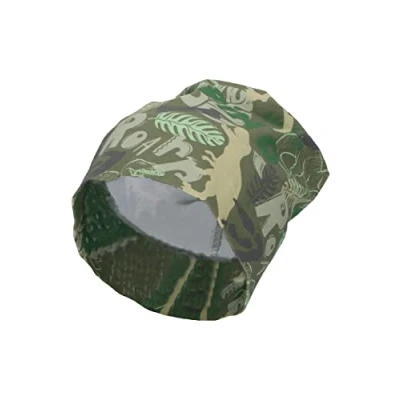 Abbildung von Sterntaler Baby Jungen Beanie Slouch Dinosaurier Baby, Kinderbeanie aus Jersey Baumwolle mit Print dunkelgrün, 53