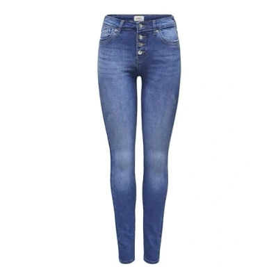 Abbildung von ONLY Onlblush Jeans Skinny Fit, Damen, Größe: XLx30, Medium blue denim